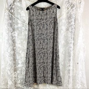 Eileen Fisher silk sleeveless mini dress